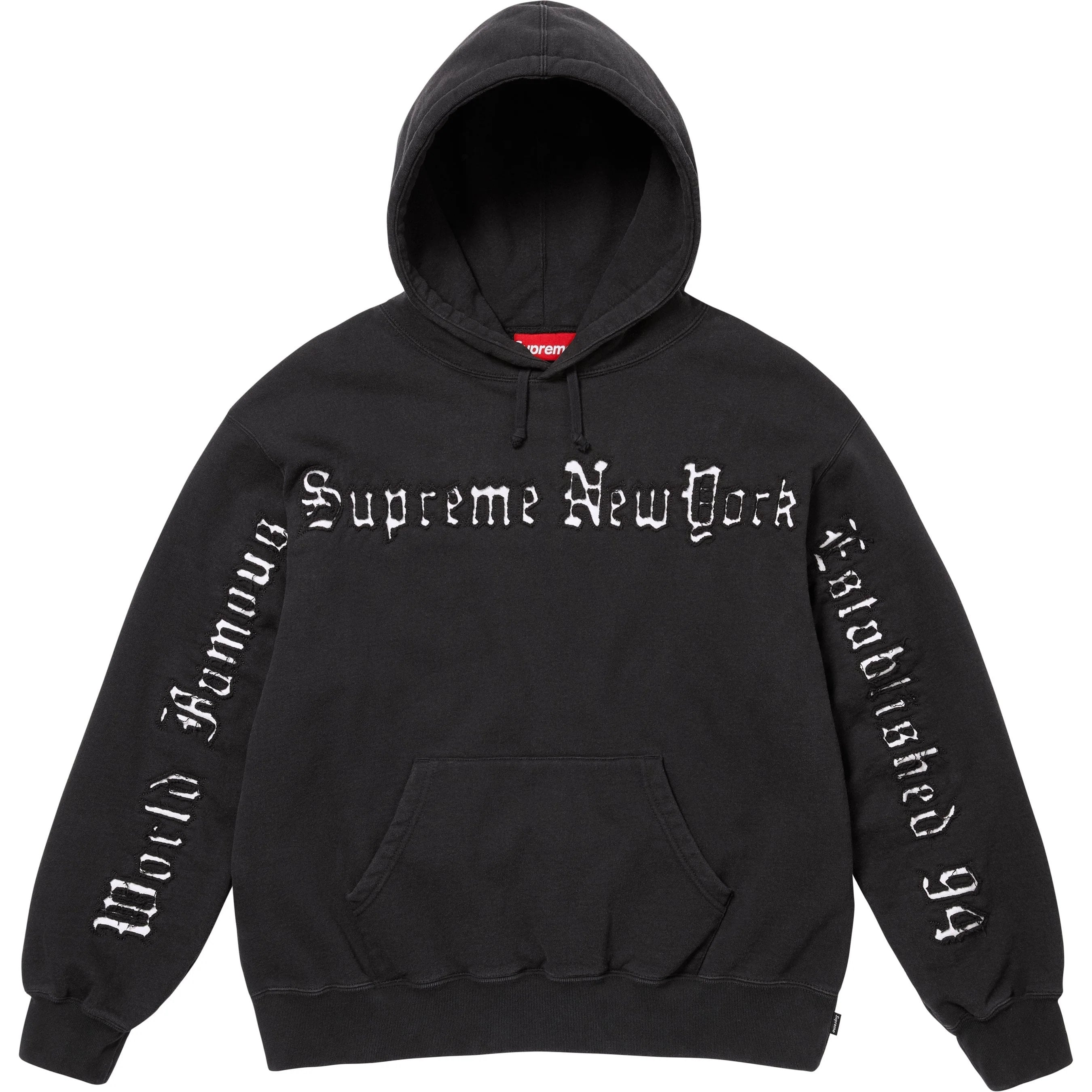 Contrast Cutout Hooded Sweatshirt view 7